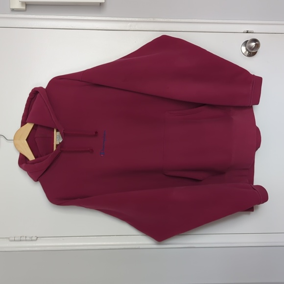 X-Large men's champion hoody magenta - Picture 1 of 3